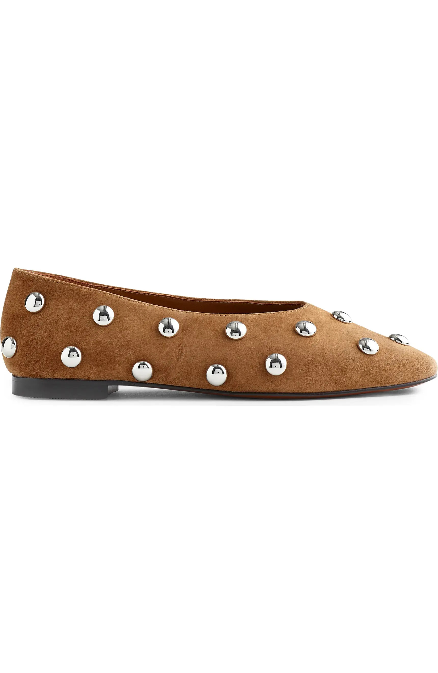 Mylie Stud Embellished Ballet Flat (Women) | Nordstrom