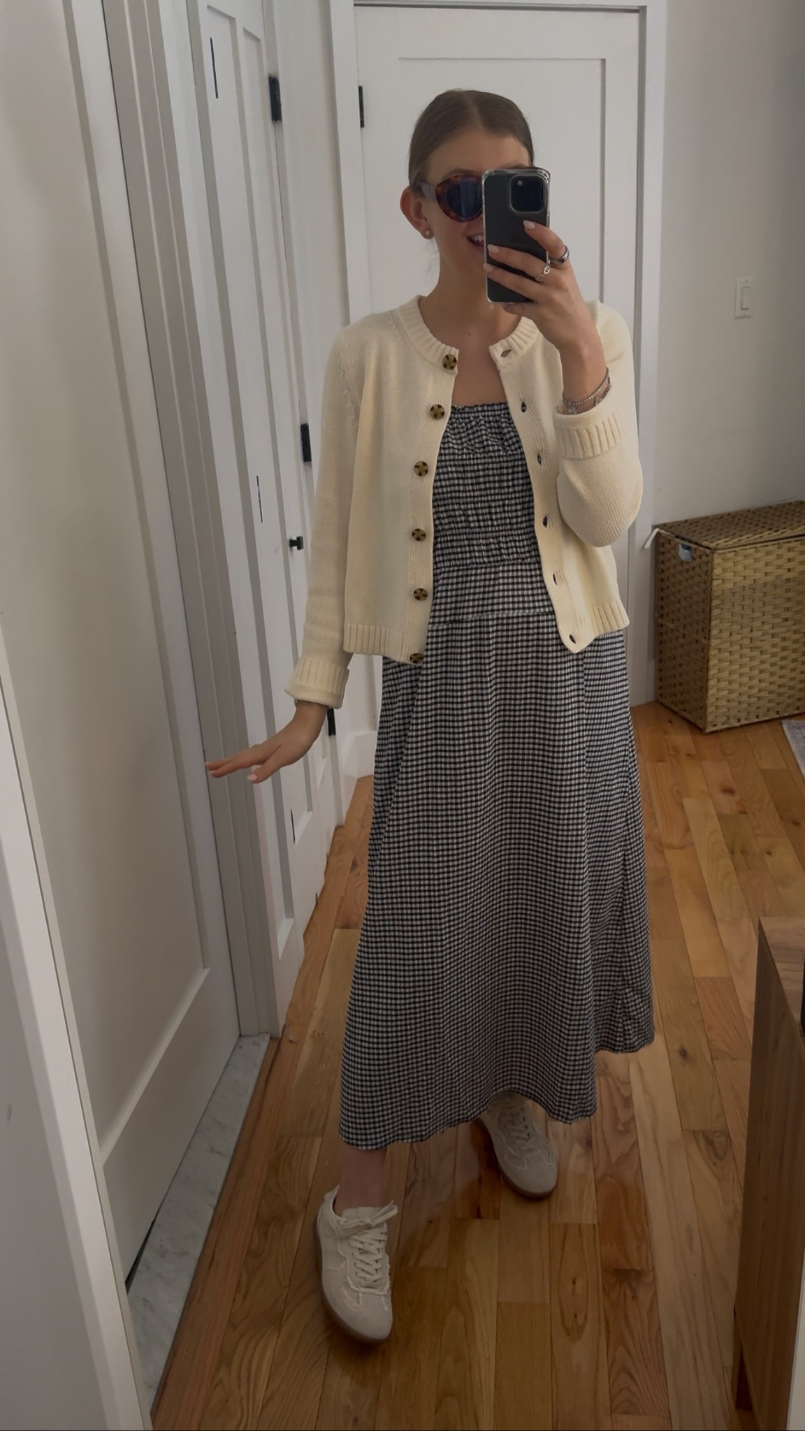 in love with this gingham dress from old navy. such an affordable way to try the trend for spring! 

#LTKStyleTip #LTKMidsize #LTKFindsUnder50