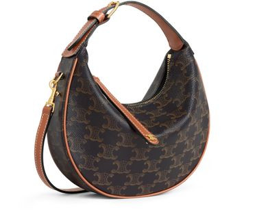 teen Celine Lulu in Triomphe canvas and calfskin - CELINE | 24S US