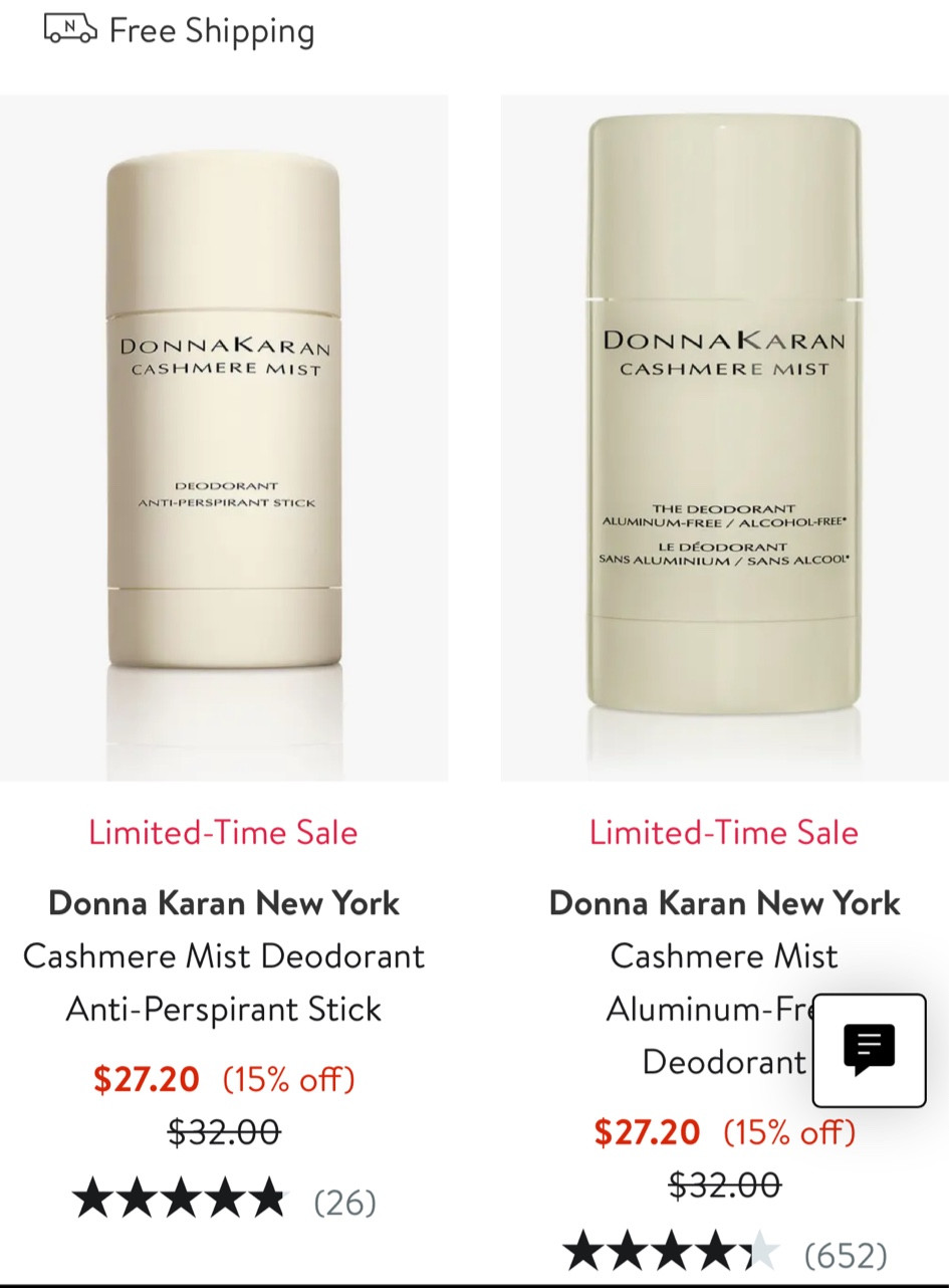 Donna Karan deodorant! SALE!!!!! Stock up! 

#LTKbeauty #LTKsalealert #LTKunder50