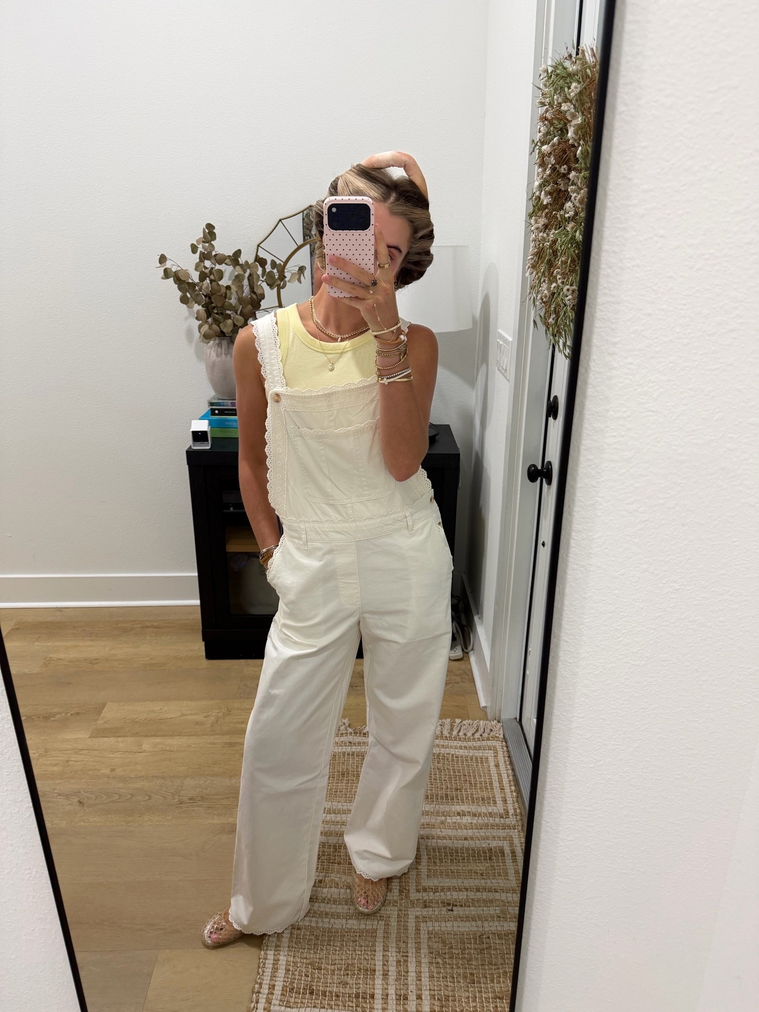 Travel outfit! Ready for the Bahamas my overalls are size xs @abercrombie  with my @nuuds  slinky ribbed tank top.

#LTKootd #LTKTravel #LTKdayinmylife