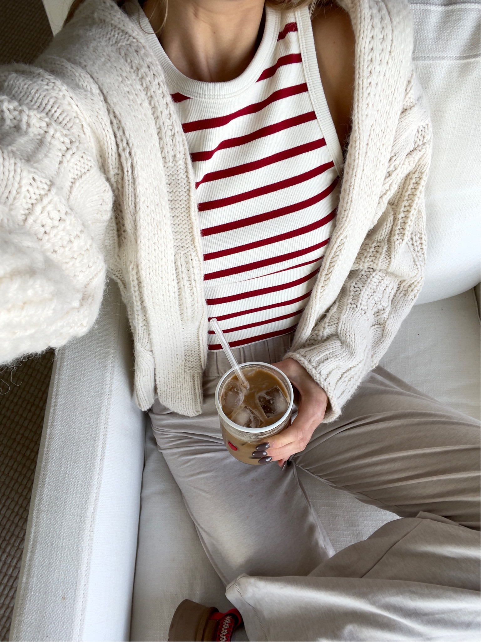 candy cane ootd!!!

Cozy ootd, stripe tank, cream cardigan 

#LTKSeasonal #LTKstyletip #LTKfindsunder100