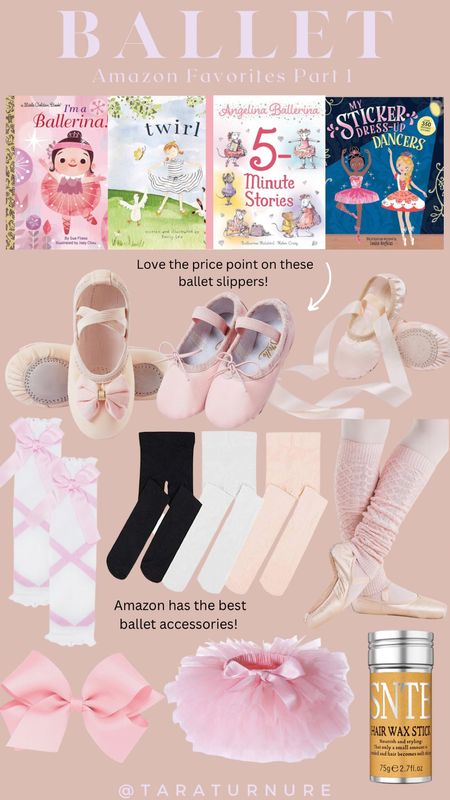 My daughter is obsessed with ballet right now and loves all the girly things! 💕 I’m loving it! On Amazon I found these adorable books for her room and stocked up on all the essential dance accessories and ballet slippers! 🩰 #dancewear #ballet #amazondanceclothes #LTKAmazon

#LTKkids