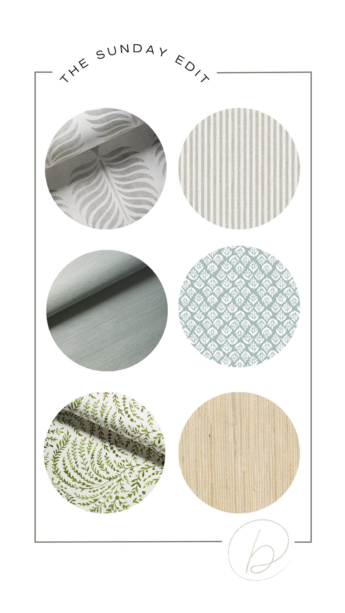 The Sunday Edit: Wallpaper Favorites

#LTKstyletip #LTKFind #LTKhome