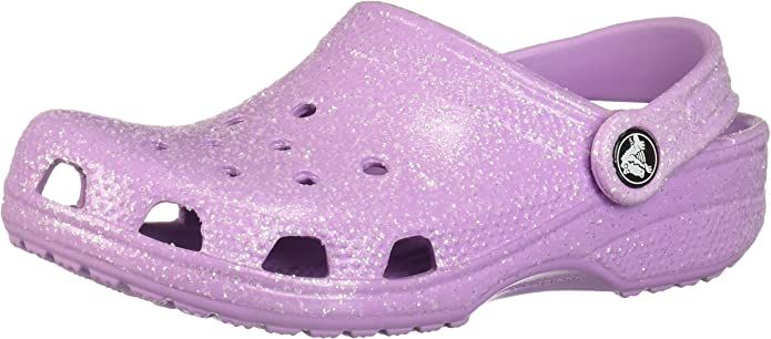 Crocs Unisex-Adult Classic Sparkly Clog | Metallic and Glitter Shoes | Amazon (US)