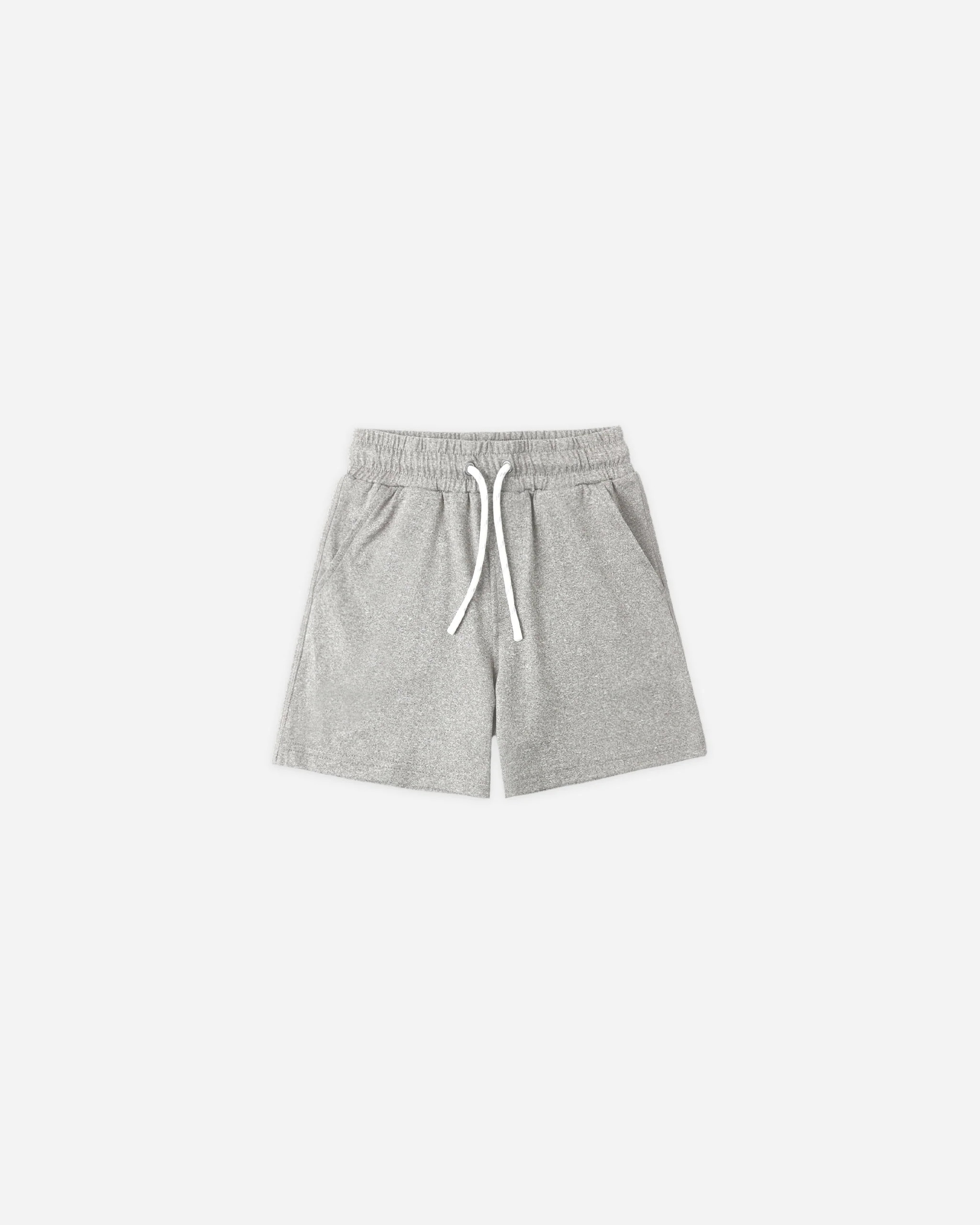 Oceanside Tech Short Heathered Marine | Rylee + Cru
