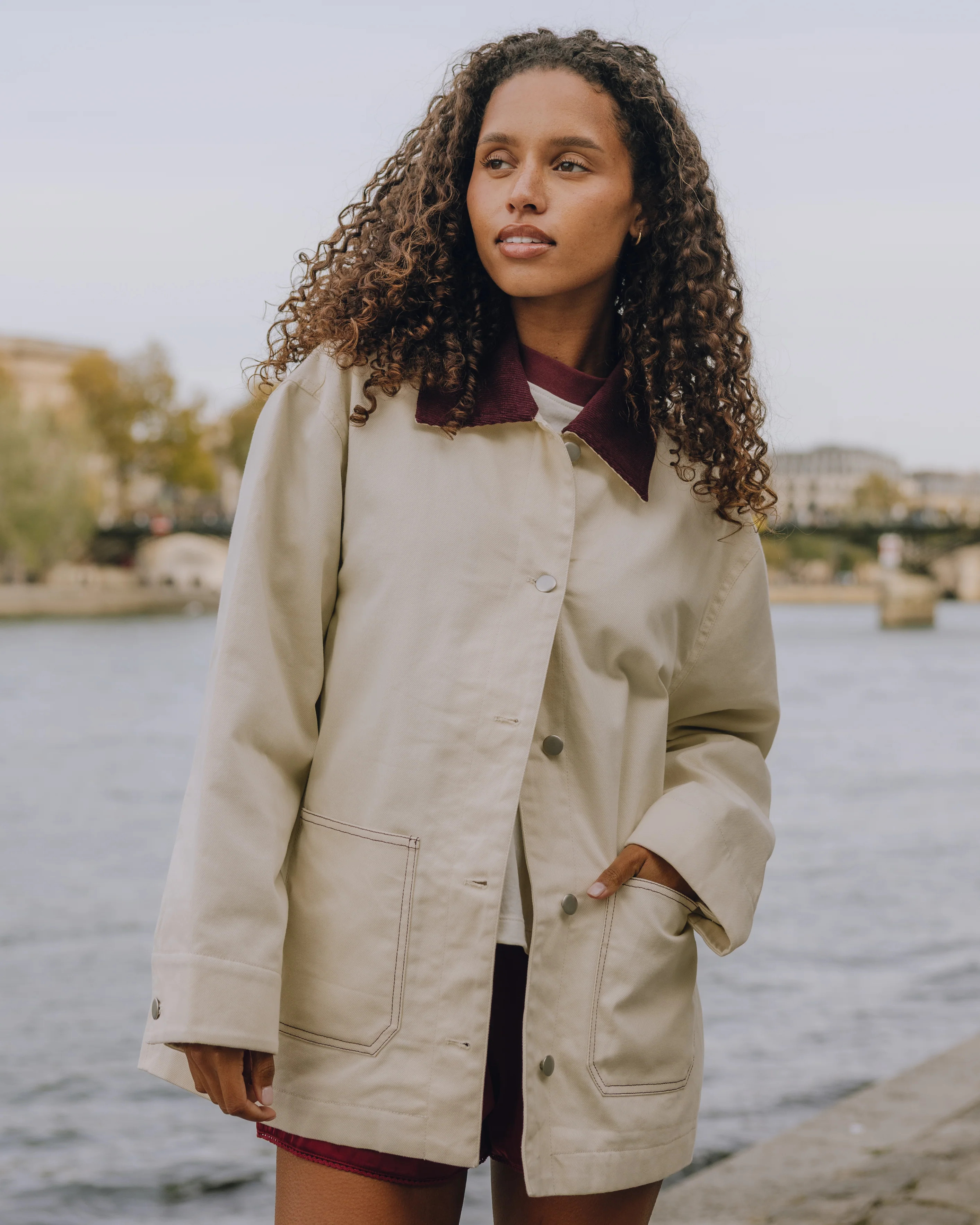 Barn Jacket - Canvas + Bodega Collar | Daily Drills LLC