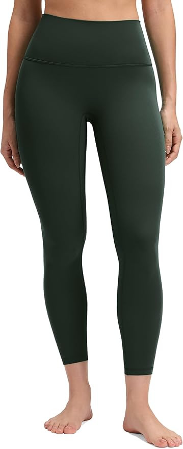 CRZ YOGA Butterluxe No Front Seam Yoga Leggings 25" - High Waisted Womens Lounge Pants Pilates Wo... | Amazon (US)
