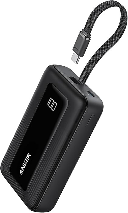Anker Power Bank,10,000mAh 30W with USB-C Travel Essential Portable Charger | Amazon (US)