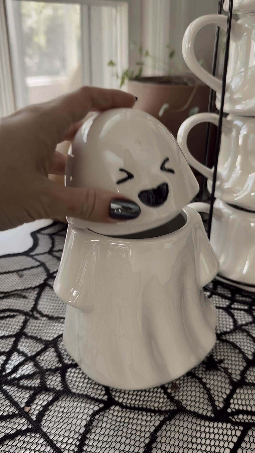 Cute kitchen home decor, ghost cookie jar from Walmart

#LTKHalloween #LTKGiftGuide #LTKSeasonal