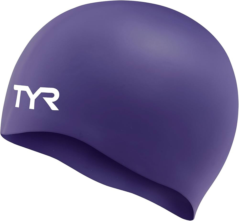TYR Adult Wrinkle Free Silicone Swim Cap for Drag Reduction and Hair Protection | Amazon (US)