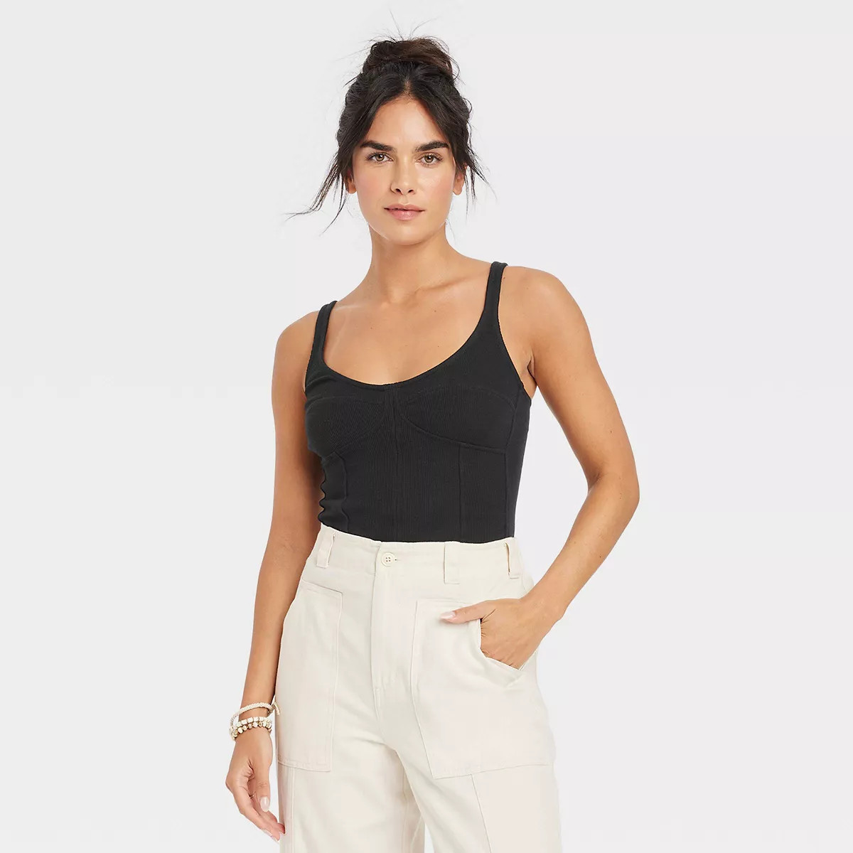 Women's Corset Tank - Universal Thread™ | Target