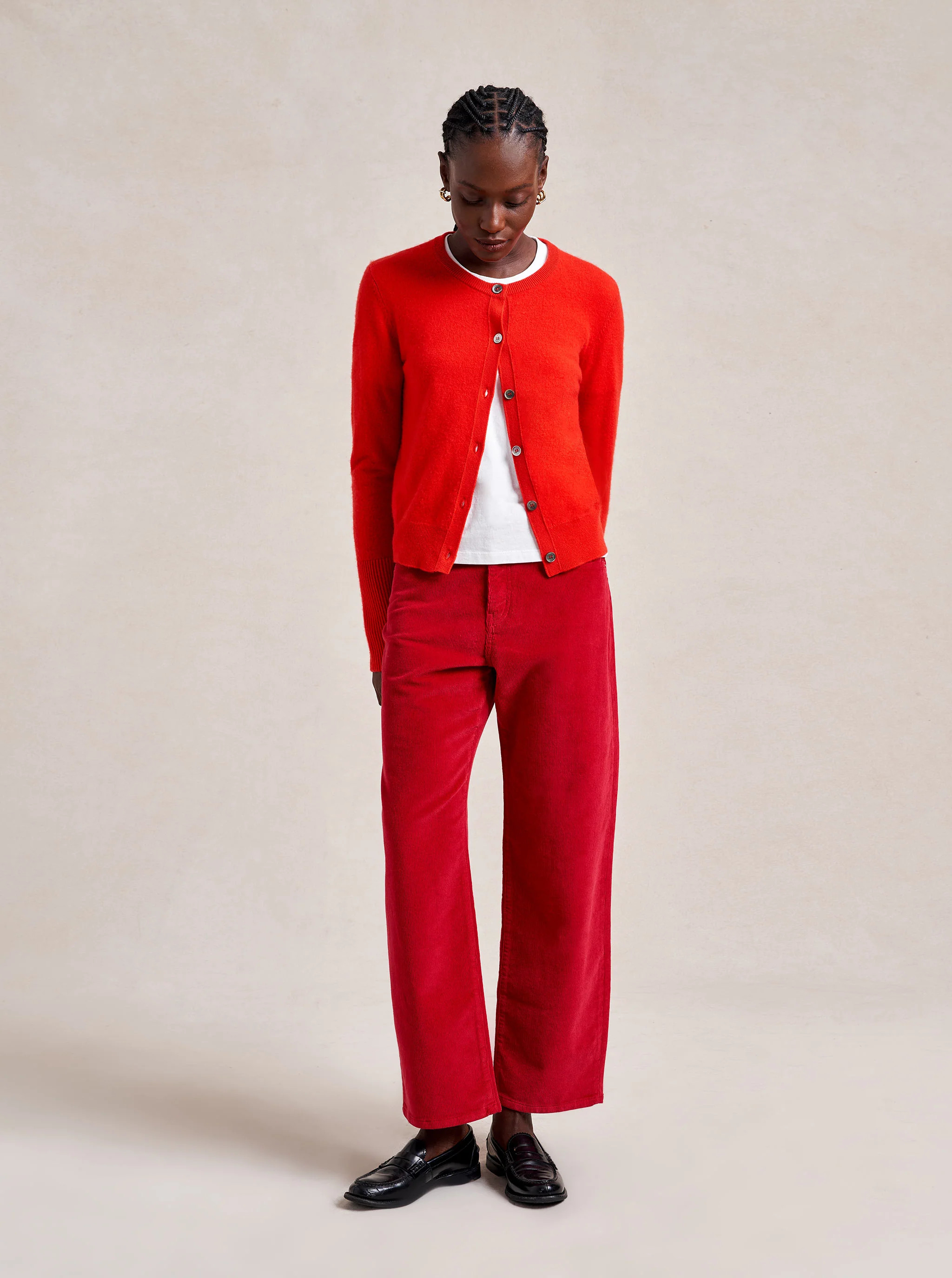 Solid Lean Lines Cardigan | La Ligne