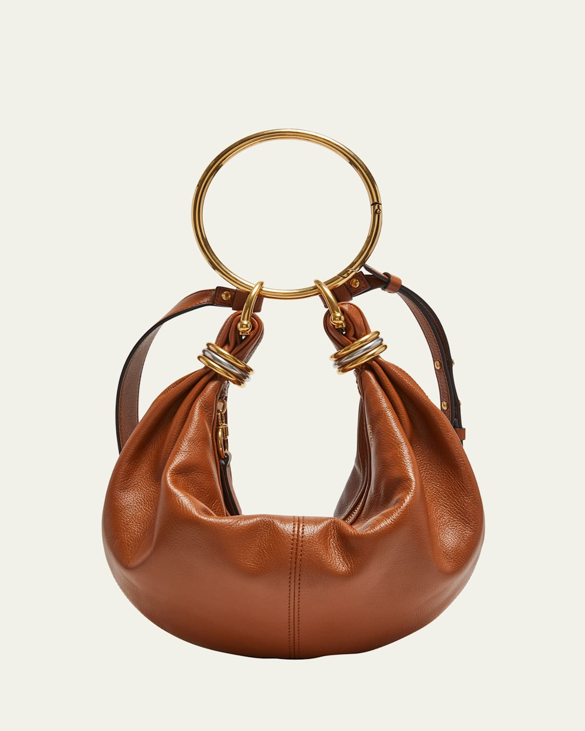 Bracelet Bag Mini in Shiny Grained Calfskin | Bergdorf Goodman