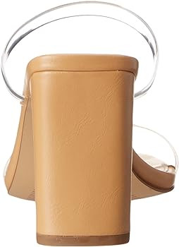 The Drop Women's Avery Square Toe Two Strap High Heeled Sandal | Amazon (US)