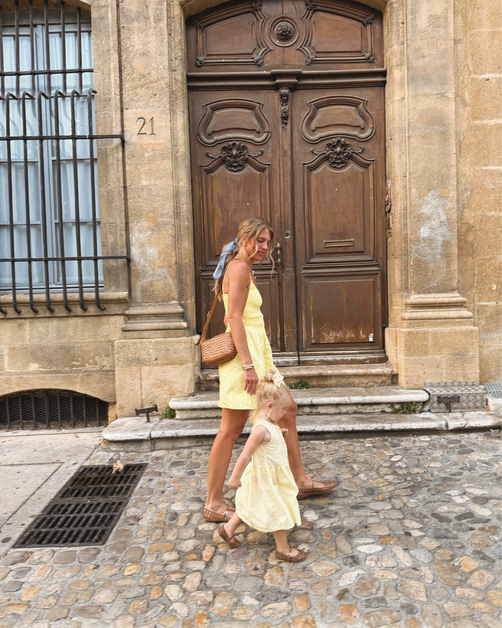 Europe outfit wore while vacationing to France. Size small tall in the butter yellow dress. Stretchy, adjustable straps, tall and petite sizes. Wearing nippies as my bra and biker shorts under (toddler mom Haha)

#LTKSeasonal #LTKTravel