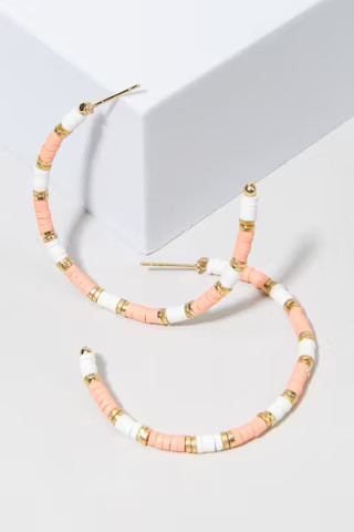 Martiza Open Hoop Earrings | Francesca's