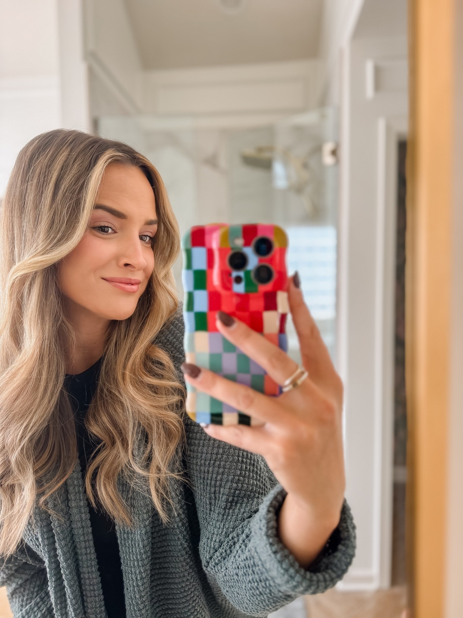 New phone case, fresh hair, cozy sweater… I’ll take it!! 

#LTKootd #LTKGiftGuide #LTKdayinmylife