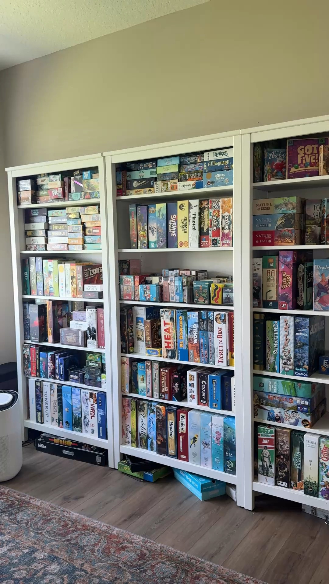 Game storage hack! These acrylic organizers keep card games and mini games contained on shelves.

#LTKHome #LTKmomlife #LTKKids