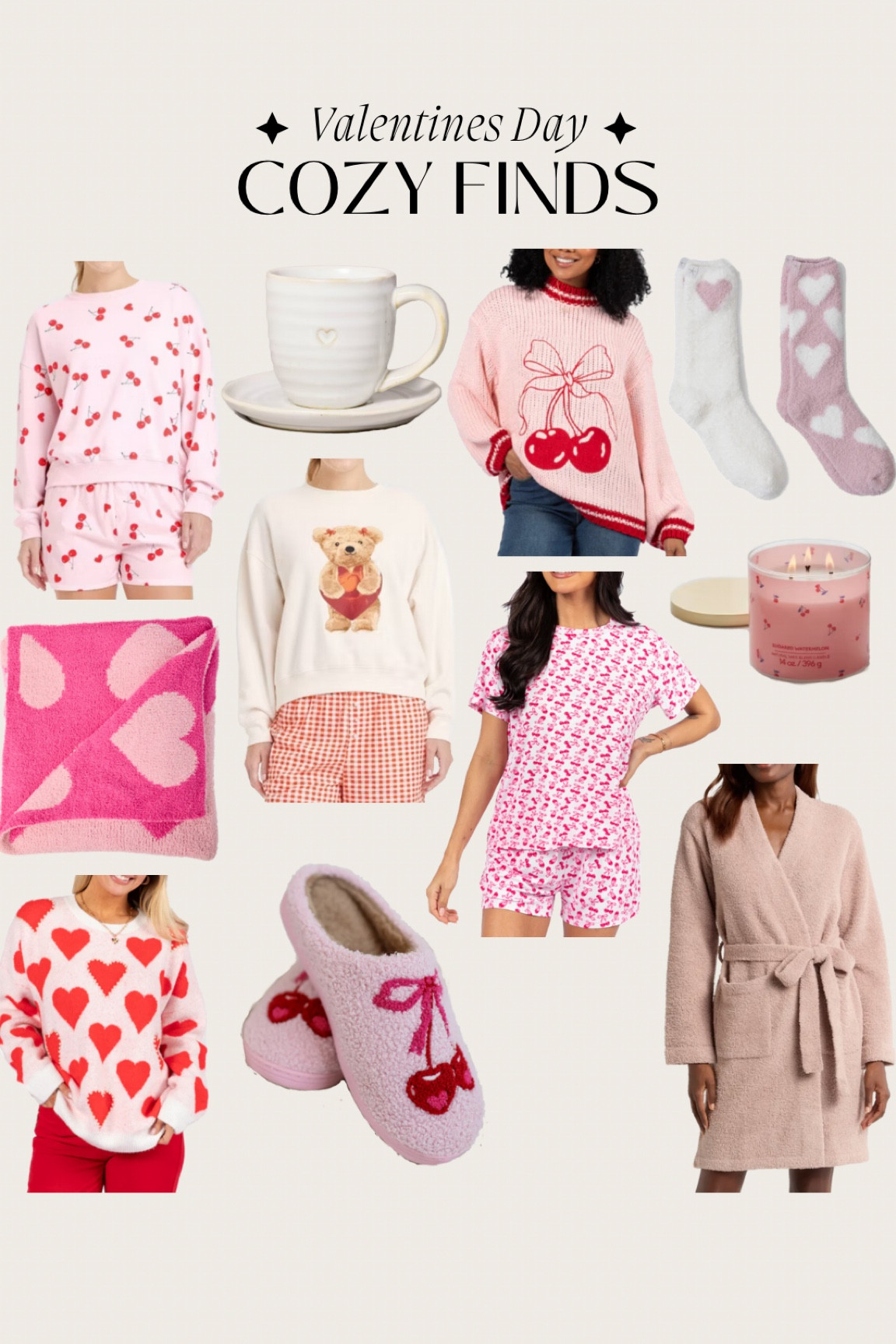 Valentine’s Day finds for the cozy girl! These would make the perfect gift for wifey, mom, sister, or bestie!🩷🤍❤️

Happy Valentine’s Day, bathrobe, sweater, sweatshirt, cozy socks, candle, blanket, slippers, coffee mug, gifts for her, gift for wife, gift for mom, pajamas

#LTKSeasonal #LTKFindsUnder100 #LTKGiftGuide