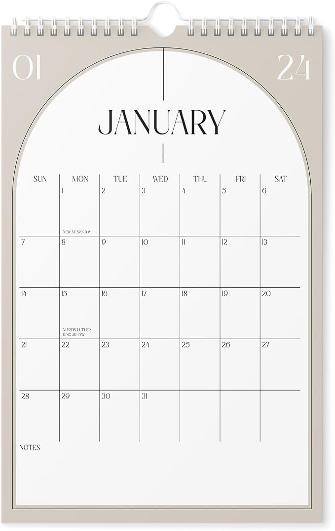 Calendar 2024 - Vertical 11x17 2024 Wall Calendar Runs Until June 2025 - Easy Planning with the 2... | Amazon (US)