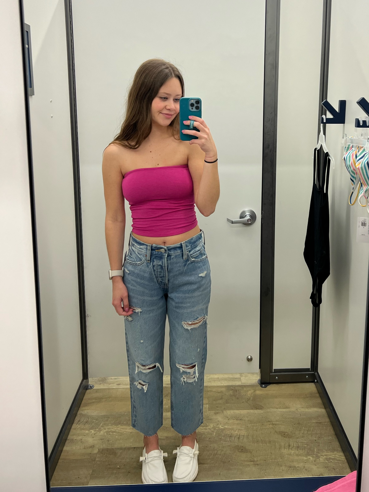 Old Navy is 40% off!! I’m wearing an XS in the tube top and a 2 in the jeans! 

#LTKstyletip #LTKunder50 #LTKSeasonal