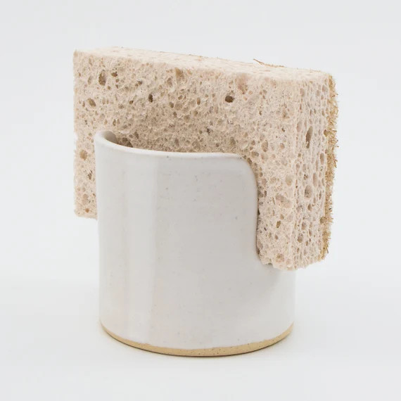 Sponge Holder Ceramic White | Etsy (US)
