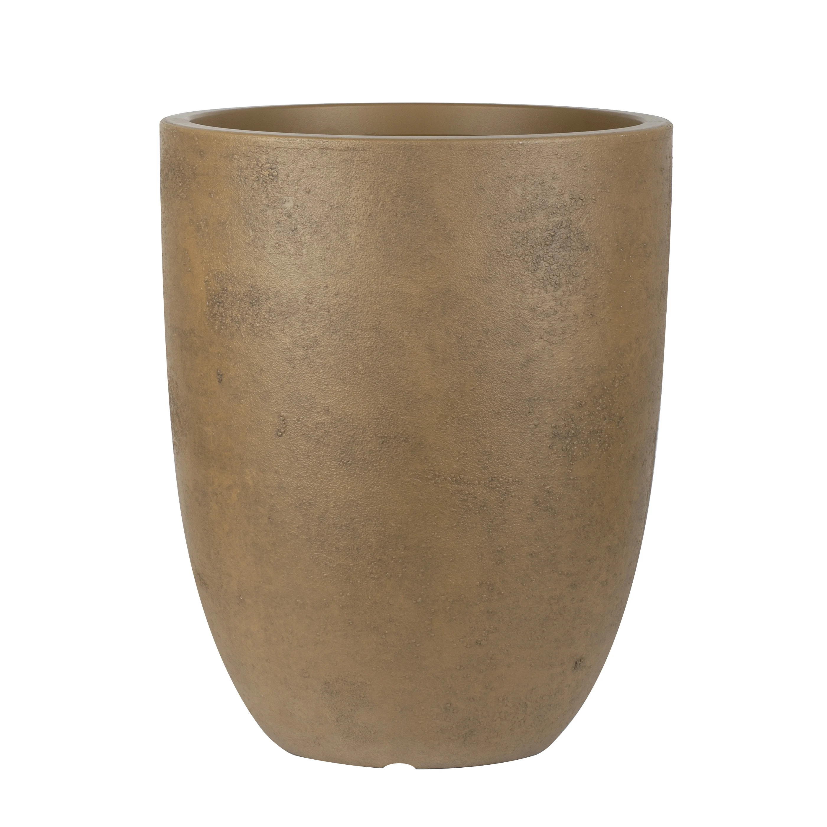 Better Homes & Gardens 18 inch Tall Planter Terra Plant Pot, Volcanic Finish Design with Drainage... | Walmart (US)