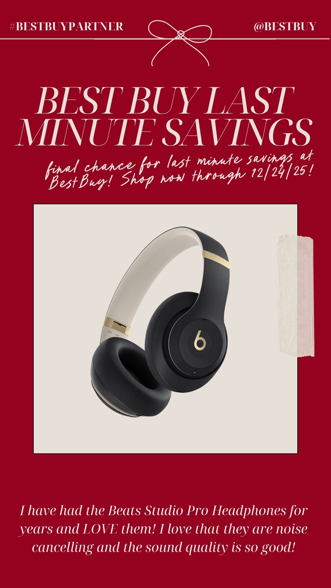 #BestBuyPartner @bestbuy 
Shop Best Buy’s Last Minute Savings Event - get deals on last minute gifts for everyone. Final chance for last minute savings at Best Buy - shop now through December 24, 2025.


#LTKSeasonal #LTKGiftGuide #LTKHoliday