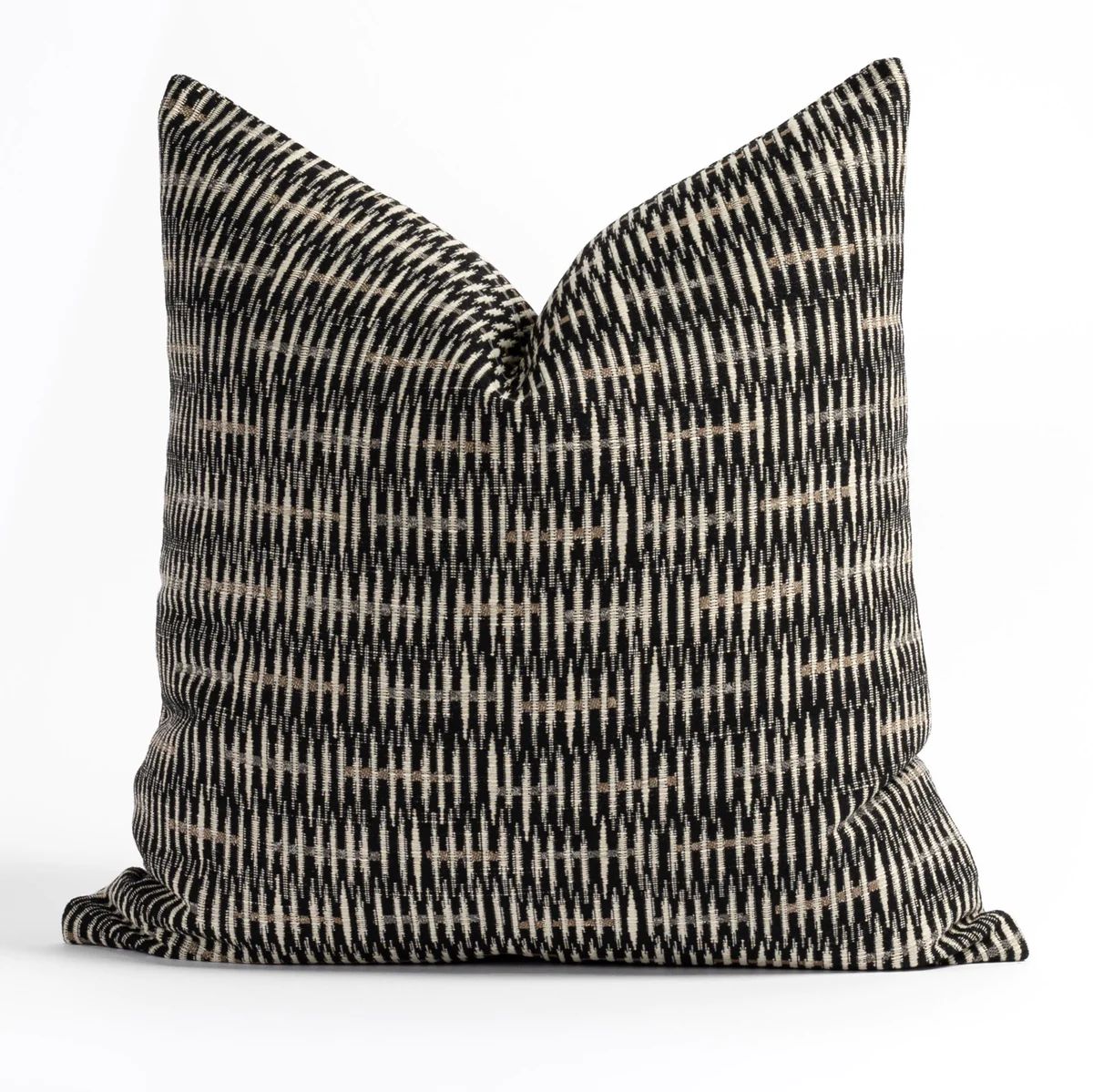 Bilbao 22x22 Indoor/Outdoor Pillow, Carbon | Tonic Living