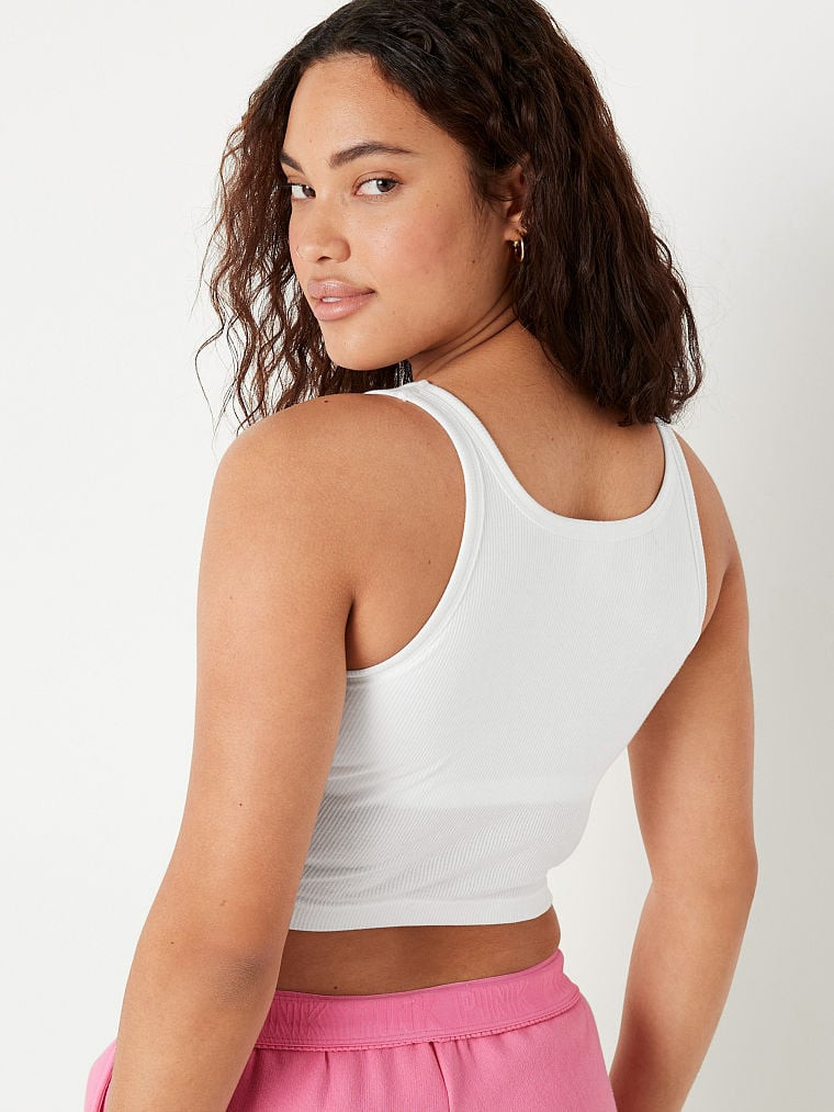 Cropped Rib Tank Top | Victoria's Secret (US / CA )