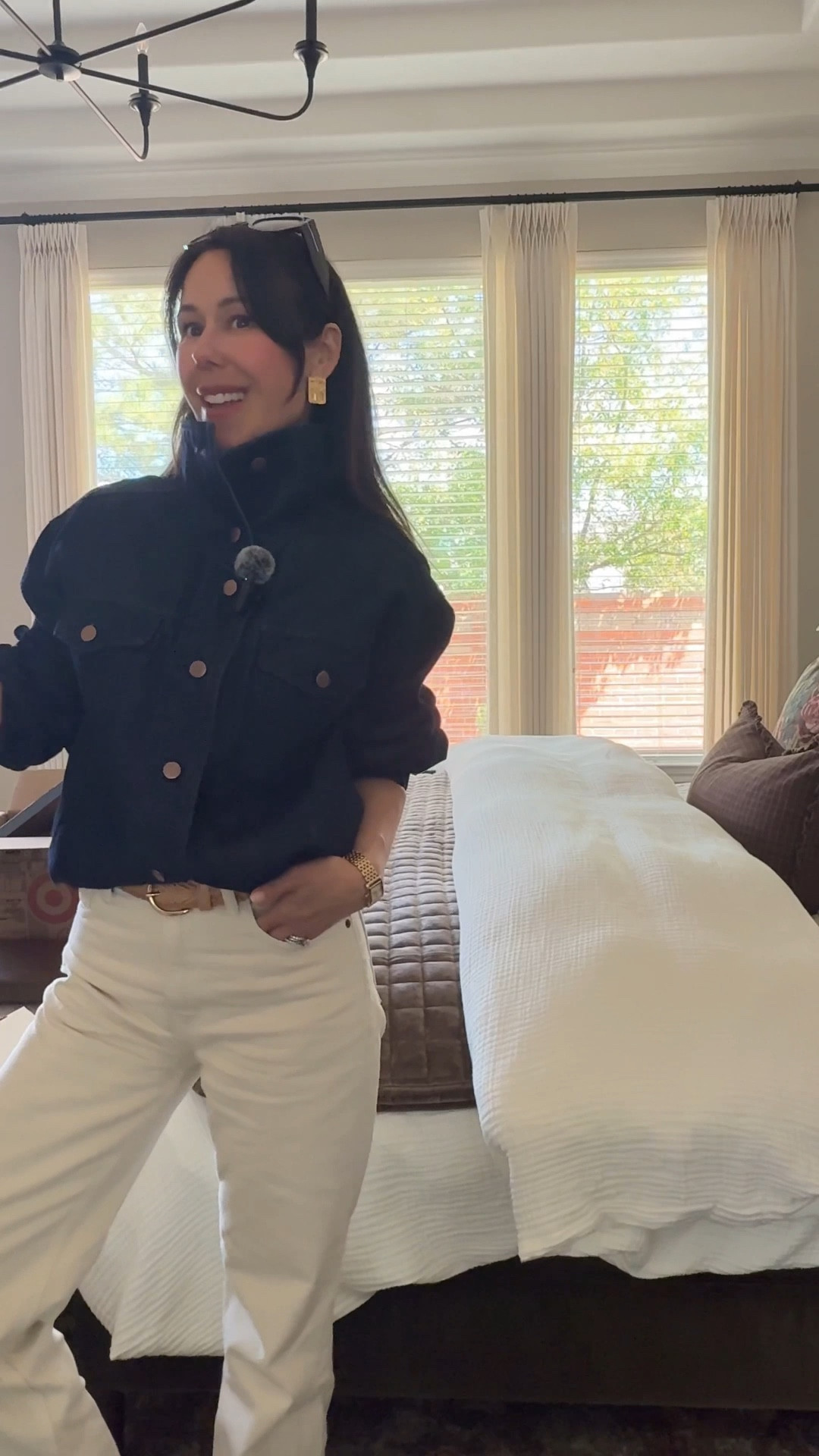 Cool girl layers from Target that instantly make your outfit feel styled 🤍 think cropped wide-leg denim, relaxed denim shirts, and effortless throw-on jackets that give that model-off-duty vibe without the designer price tag. Everything is affordable, easy to mix + match, and perfect for transitioning into spring.

Target style, Target denim, cropped wide leg jeans, denim shirt outfit, button down styling, cool girl outfit, effortless layering, spring outfit ideas, casual chic look, elevated basics, neutral outfit inspo, affordable fashion finds, designer look for less.

#LTKstorytime