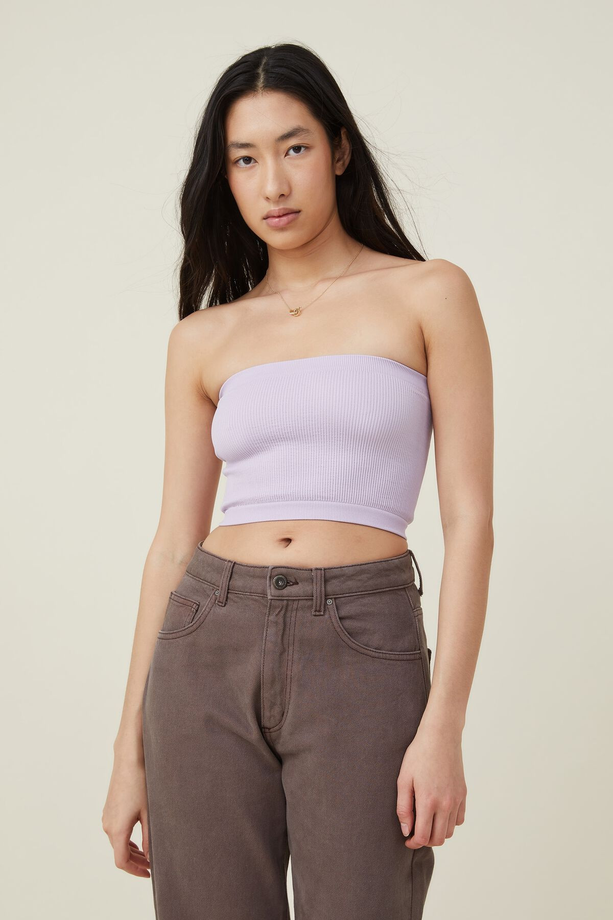 Seamless Ellie Tube Top | Cotton On (US)