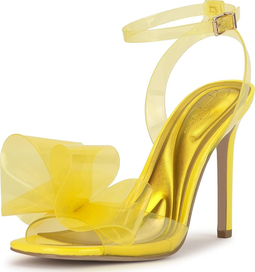 Jessica Simpson Women's Olivine Bow Heeled Sandal | Amazon (US)
