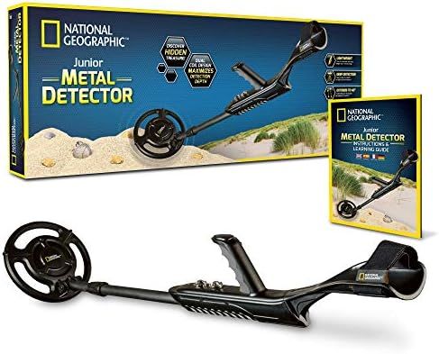 NATIONAL GEOGRAPHIC Junior Metal Detector –Adjustable Metal Detector for Kids with 7.5" Waterpr... | Amazon (US)