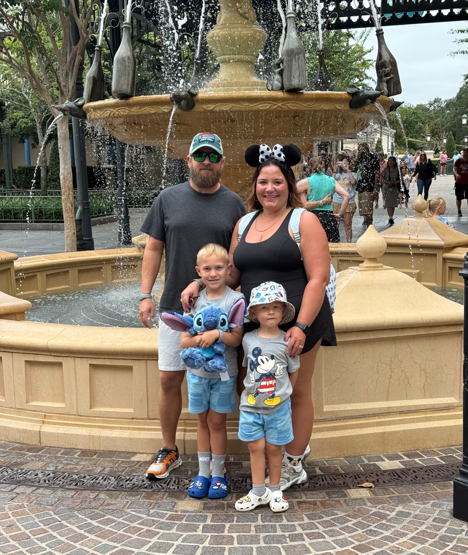 Disney day style on a budget 🐭✨ Every piece you see here — from tees to shorts to accessories — was under $20 from a mix of Target, Walmart, and thrift finds 🙌
Cute, comfy, and totally park-proof. We stayed cool, matched just enough, and didn’t break the bank doing it 💛
I’m in a 16/18 and Nate’s wearing a large — linked all the exact pieces and look-alikes so you can recreate the magic for less!
#LTKfamily #LTKtravel #LTKfinds #DisneyStyle #AffordableFashion

#LTKPlusSize #LTKStyleTip #LTKKids