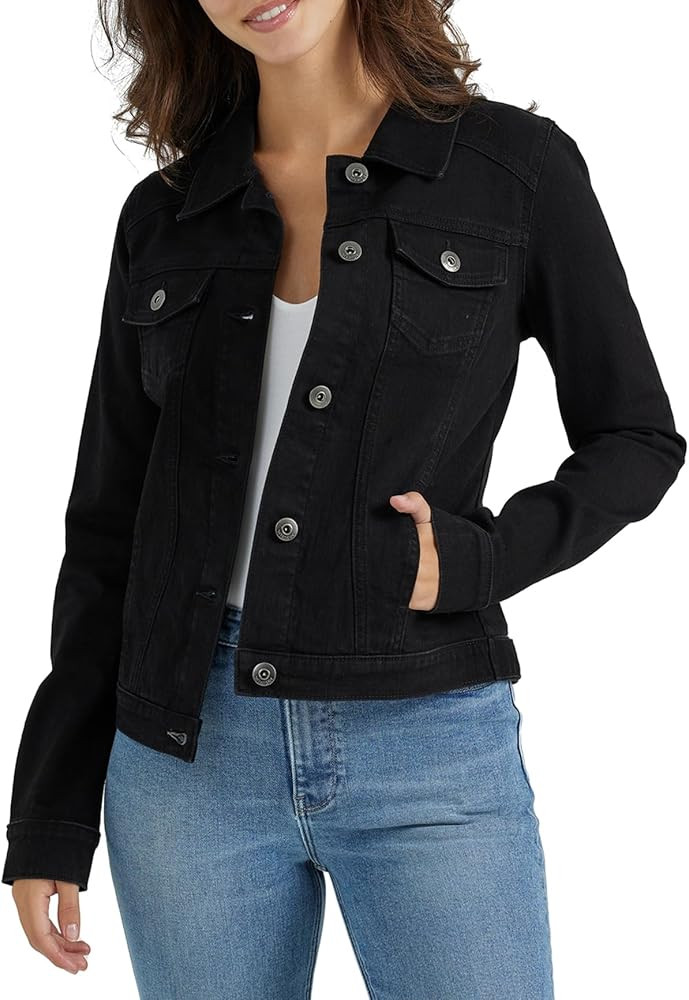 Wrangler Authentics Women's Stretch Denim Jacket | Amazon (US)