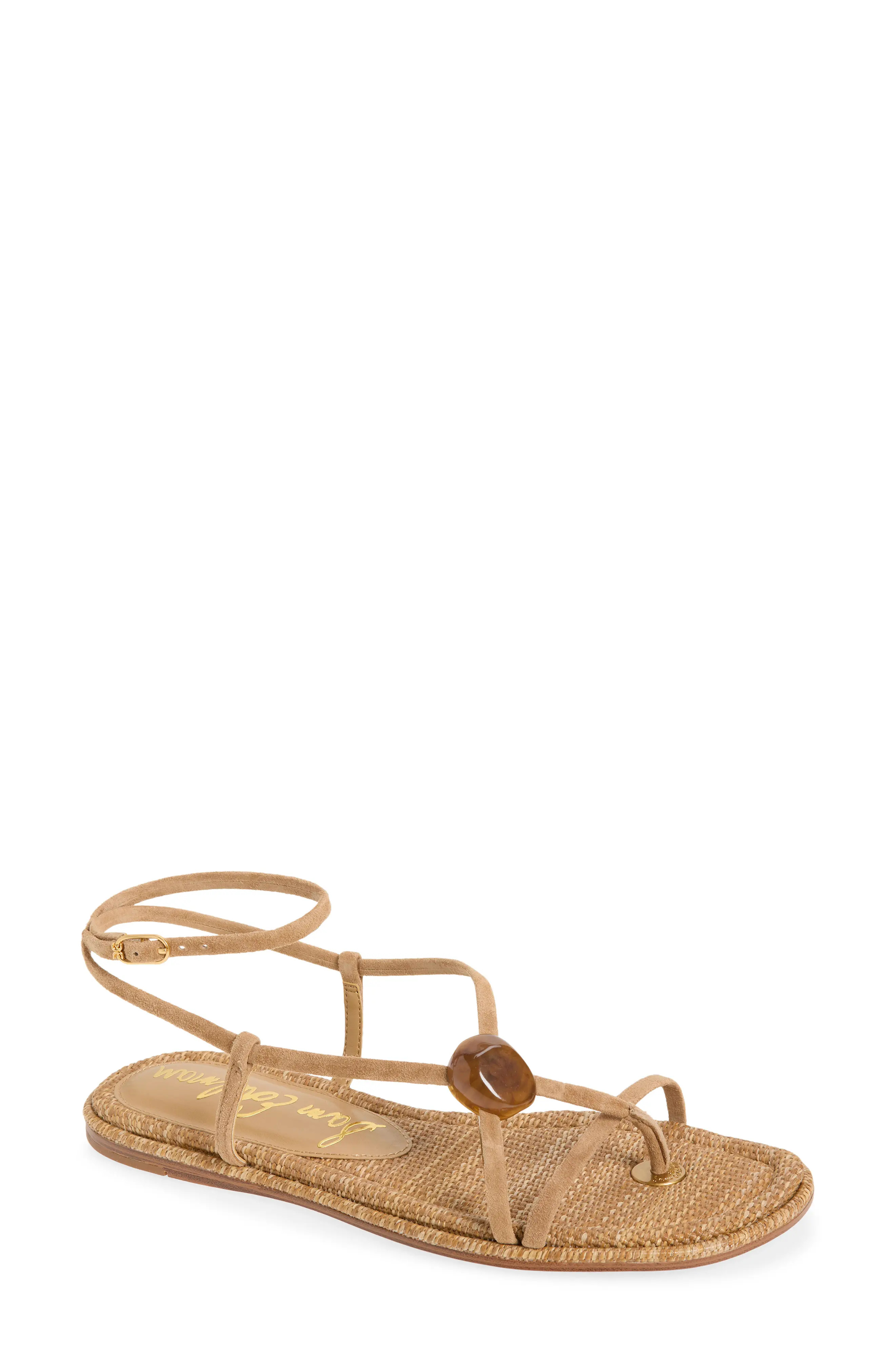 Rillie Stone Embellished Thong Sandal (Women) | Nordstrom | Nordstrom