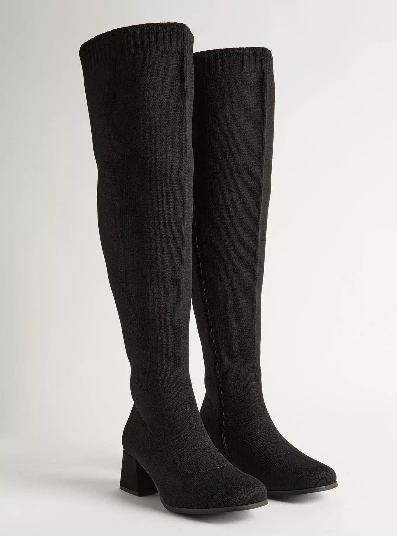 Block Heel Over The Knee Boot (WW) | Torrid (US & Canada)