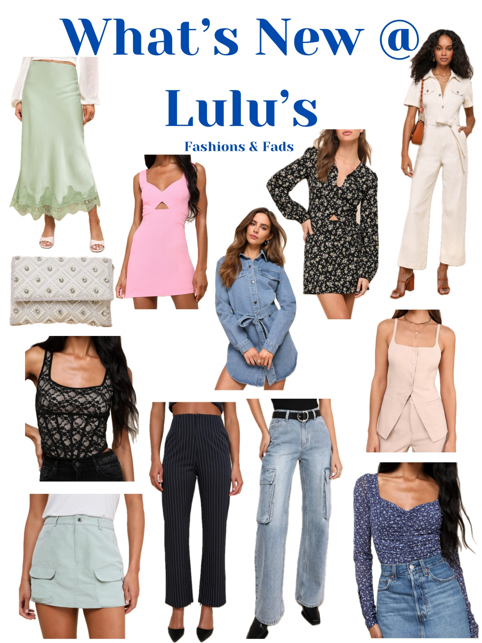What’s new at Lulus!


Lulu’s
Pink mini dress
Beaded clutch
Embellished clutch
Cargo pants
Cargo jeans
Maxi skirt
Midi skirt
Green skirt
Lace skirt
Cargo skirt
Pinstripe pants
Work pants
High waisted pants
Long sleeve dress
Denim dress
Mini dress
Denim jumpsuit
Tie jumpsuit
Business top
Button down top
Button front tank
Floral top
Ruched front top
Blue floral top
Bodysuit
Shopping haul


#LTKU #LTKstyletip #LTKfindsunder100