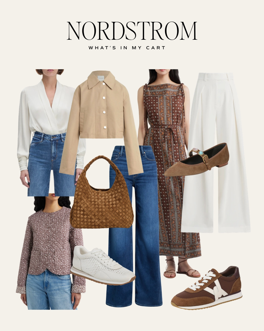 What's in my cart from Nordstrom! All my current favorite pre-fall finds. 

 #LTKSeasonal