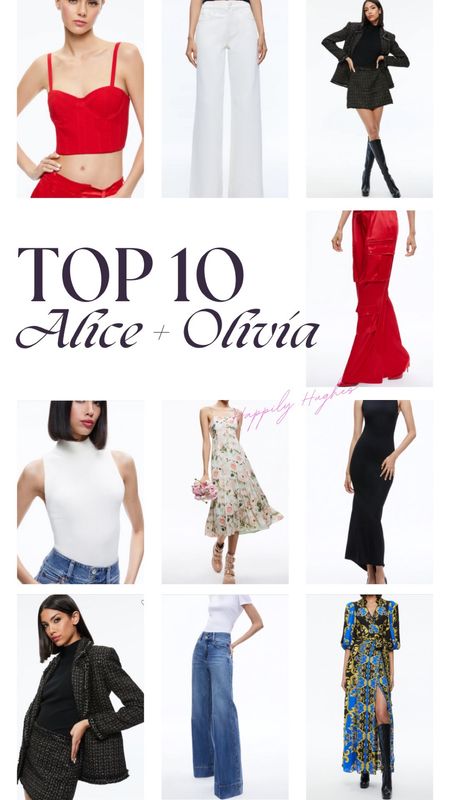 Top 10 finds from Alice & Olivia #top10finds #trendingoutfits #chicoutfitideas

#LTKSeasonal #LTKGiftGuide