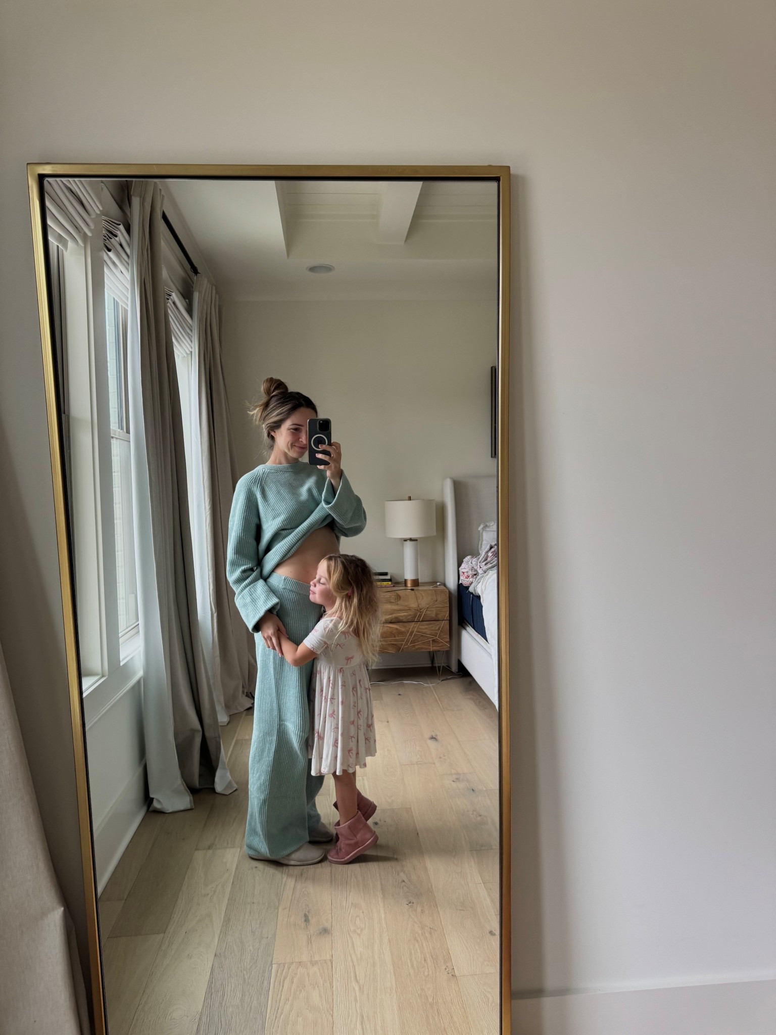 Hands down the comfiest sweater set for your bump!

#LTKBump #LTKootd #LTKmomlife