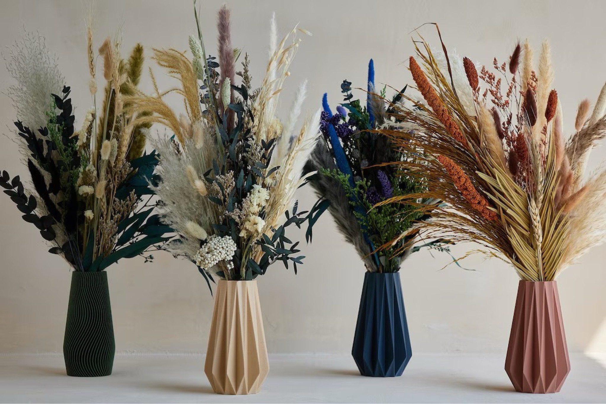 Elevate your space with a beautifully hand-tied dried bouquet featuring a textured mix of wheat, ruscus, nigella, limonium, eucalyptus, bunny tails, pampas grass, asparagus, and millet. Designed to complement any aesthetic, these long-lasting arrangements bring effortless style without the upkeep—no watering needed, just timeless beauty. With multiple bouquet styles to choose from, each one is thoughtfully crafted to add depth, movement, and a natural touch to your home or to gift someone special. #ltkhome #ltkdecor #driedflowers #neutralhome #bohodecor #farmhousestyle #sustainabledecor #cozyhome #everlastingflowers

#LTKWedding #LTKSeasonal #LTKHome