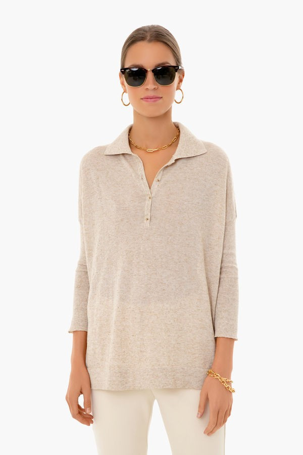 Black Clayton Knit Polo | Tuckernuck (US)