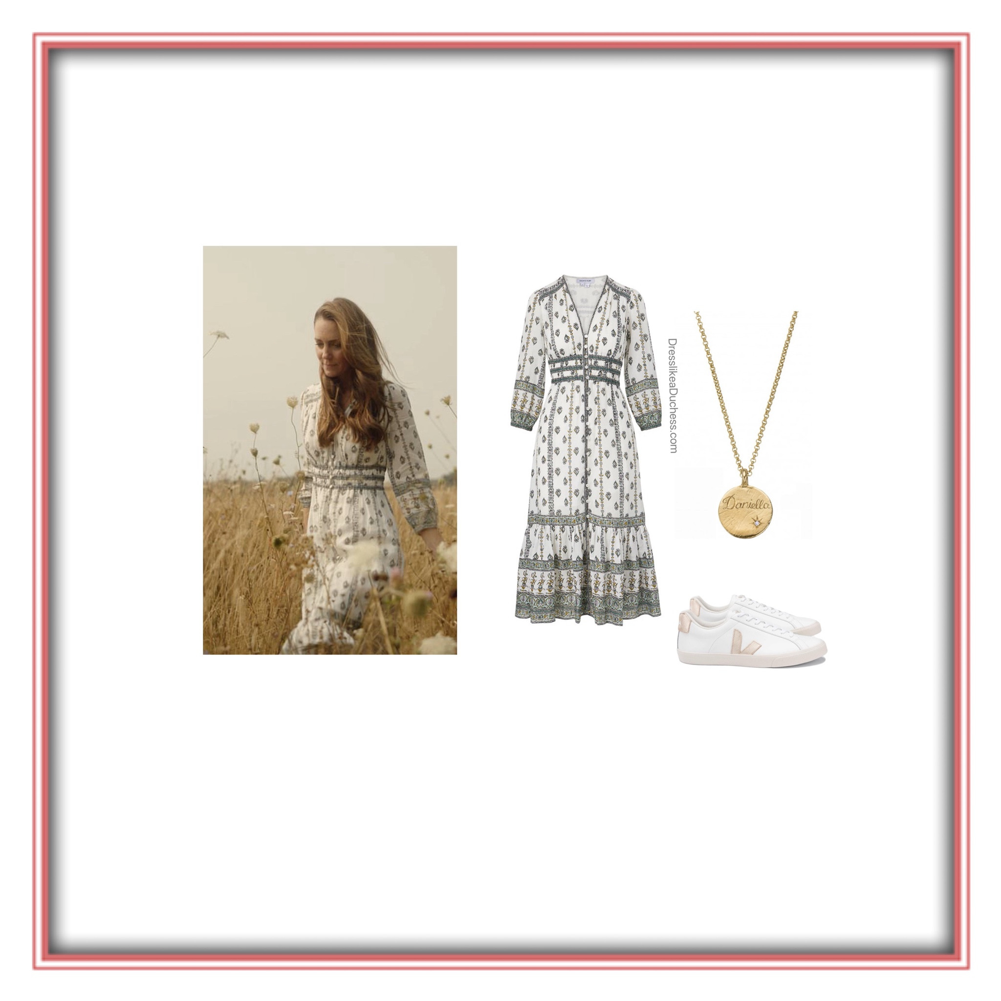 veronica beard dress princess kate Princess Kate's Boho Veronica Beard 598 dress is sold out - recreate her  look for 156 | Royal | News