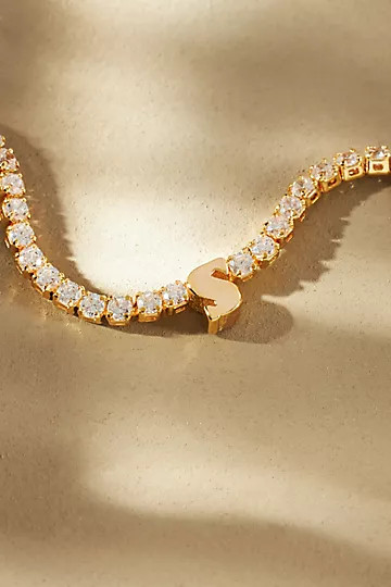 Monogram Pavé Necklace | Anthropologie (US)