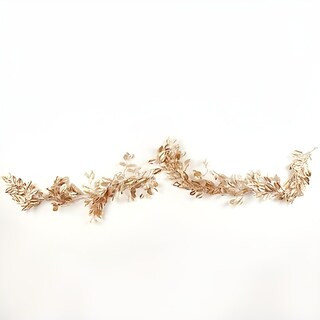 6 ft Metallic Gold Artificial Magnolia Foliage Hanging Leaves Garland Events | Michaels | Michaels Stores