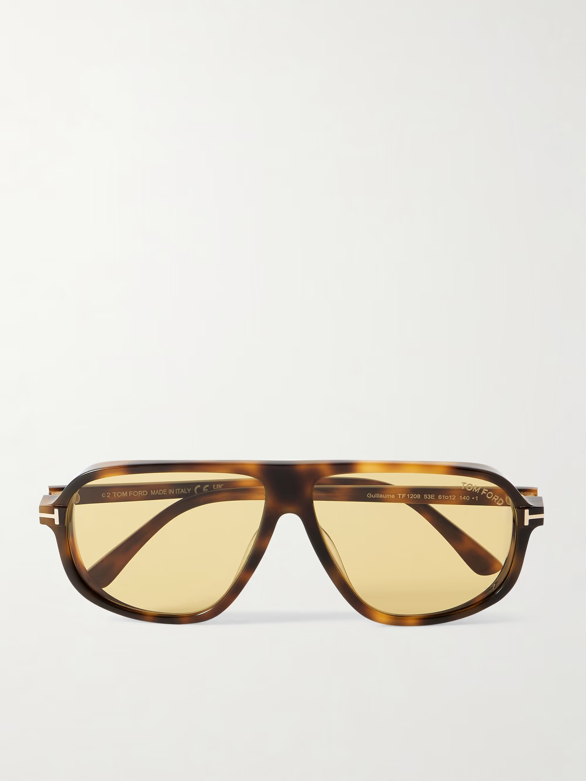 Guillaume aviator-style tortoiseshell acetate sunglasses | NET-A-PORTER (UK & EU)