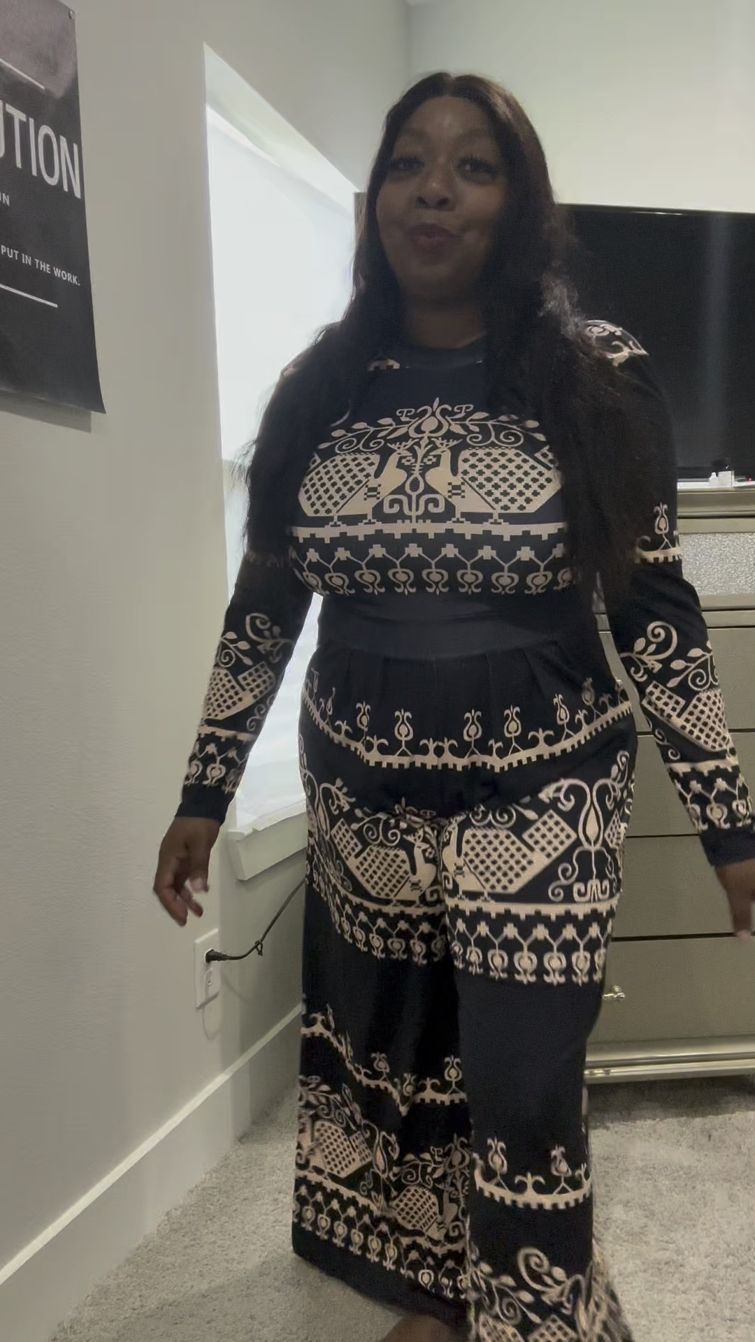 This is a really good jumpsuit. I got from Temu. ￼

#LTKootd #LTKSaleAlert #LTKPlusSize